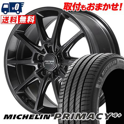 225/40R18 92Y XL MICHELIN ミシュラン PRIMACY4+ RMP RACING R25 Plus RMPレーシング R25プラス サマータイヤホイール4本セット 【取付対象】