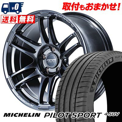 235/60R18 107W XL MICHELIN ミシュラン Pilot SPORT4 SUV RMP RACING R26 RMPレーシング R26 サマータイヤホイール4本セット 【取付対象】