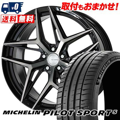 225/45R19 96Y XL MICHELIN ミシュラン Pilot SPORT5 WORK GNOSIS IS205 ワーク グノーシス IS205 サマータイヤホイール4本セット 【取付対象】