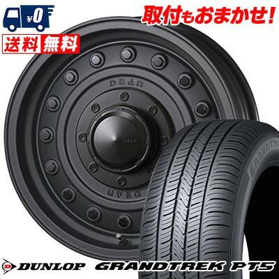 175/80R15 90S DUNLOP ダンロップ GRANDTREK PT5 DEAN COLORADO ディーン コロラド サマータイヤホイール4本セット 【取付対象】