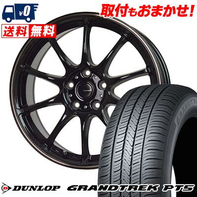 225/60R18 100H DUNLOP GRANDTREK PT5 G-SPEED P-07 ޡۥ4ܥå ڼо...