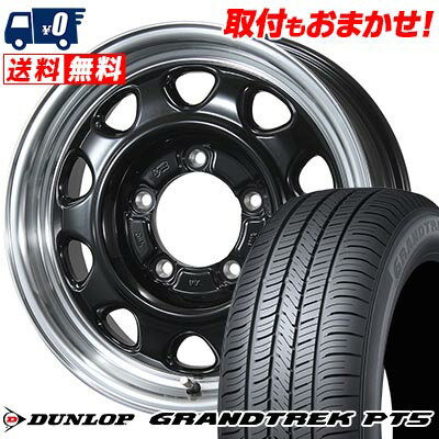 175/80R15 90S DUNLOP ダンロップ GRANDTREK PT5 LANDFOOT SWZ ランドフット SWZ サマータイヤホイール4本セット 【取付対象】