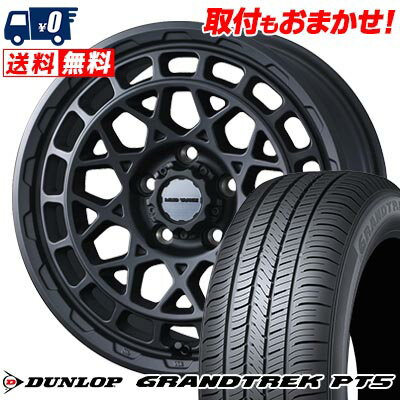 215/65R16 98H DUNLOP GRANDTREK PT5 MUDVANCE X Type M サマータイヤホイール4本セット 【取付対象】