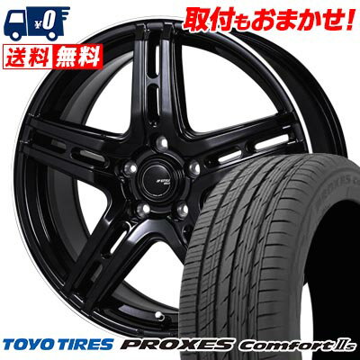 235/45R18 98W XL TOYO TIRES PROXES Comfort2s JP STYLE R52 サマータイヤホイール4本セット 【取付対象】