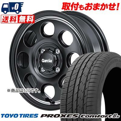 205/55R16 91V TOYO TIRES PROXES Comforts Garcia Palm8 サマータイヤホイール4本セット 【取付対象】