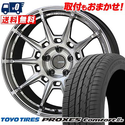 245/40R18 97W XL TOYO TIRES トーヨー タイヤ PROXES Comforts GALERNA REFINO ガレルナ レフィーノ サマータイヤホイール4本セット 【取付対象】
