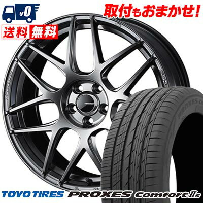 225/45R17 94W XL TOYO TIRES トーヨー タイヤ PROXES Comforts WedsSport SA-27R ウェッズスポーツ SA-27R サマータイヤホイール4本セット 【取付対象】