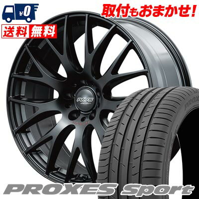 225/40R18 92Y XL TOYO TIRES PROXES sport HOMURA 2x9PLUS SPORT EDITION サマータイヤホイール4本セット 【取付対象】