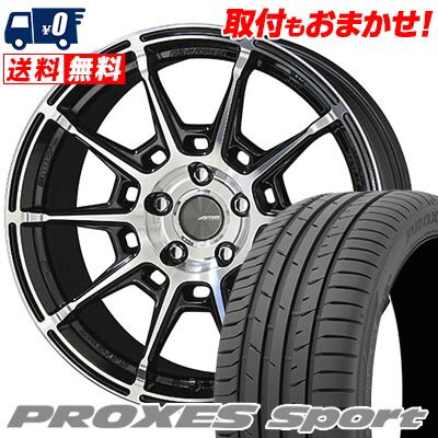 225/40R18 92Y XL TOYO TIRES トーヨー タイヤ PROXES sport GALERNA REFINO ガレルナ レフィーノ サマータイヤホイール4本セット 【取付対象】