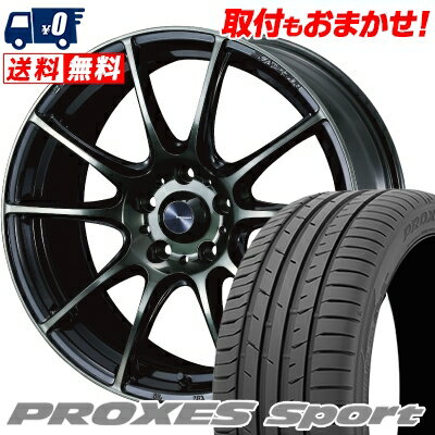 225/40R18 92Y XL TOYO TIRES PROXES sport WedsSport SA-25R サマータイヤホイール4本セット 【取付対象】