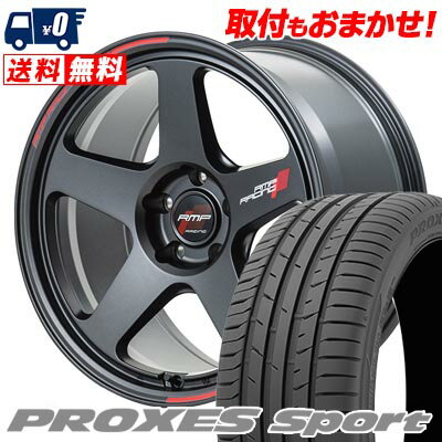 225/40R18 92Y XL TOYO TIRES PROXES sport RMP RACING TR50 サマータイヤホイール4本セット 【取付対象】
