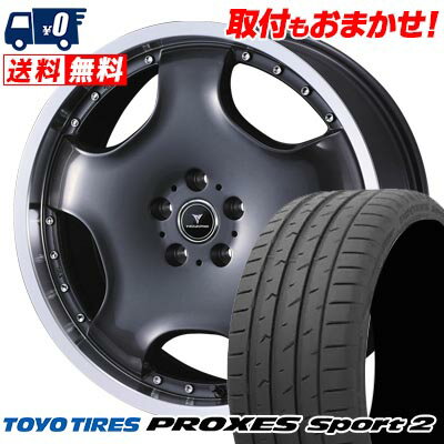 225/35R19 88Y XL TOYO TIRES PROXES Sport2 NOVARIS ASSETE D1 サマータイヤホイール4本セット 【取付対象】
