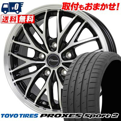 225/35R19 88Y XL TOYO TIRES PROXES Sport2 Chronus CH-113 サマータイヤホイール4本セット 【取付対象】