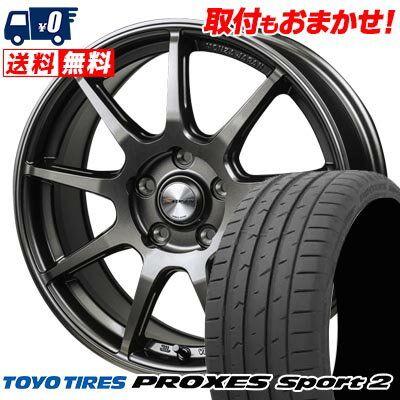 215/40R18 89Y XL TOYO TIRES PROXES Sport2 MONZA R VERSION FS99 サマータイヤホイール4本セット 【取付対象】