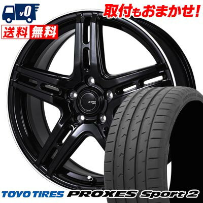 215/40R18 89Y XL TOYO TIRES PROXES Sport2 JP STYLE R52 サマータイヤホイール4本セット 【取付対象】