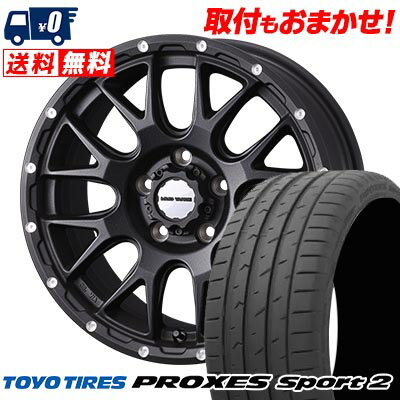 245/40R18 97Y XL TOYO TIRES PROXES Sport2 MUDVANCE 08 サマータイヤホイール4本セット 【取付対象】