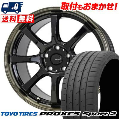 215/40R18 89Y XL TOYO TIRES PROXES Sport2 G・SPEED P-08 サマータイヤホイール4本セット 【取付対象】