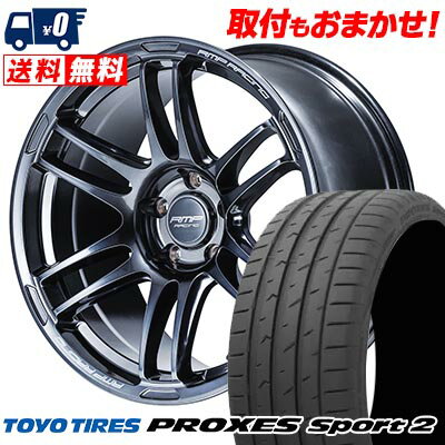 235/45R18 98Y XL TOYO TIRES トーヨー タイヤ PROXES Sport2 RMP RACING R26 RMPレーシング R26 サマータイヤホイール4本セット 【取付対象】