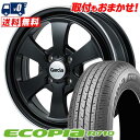 155/80R12 83/81N BRIDGESTONE ECOPIA R710 Garcia Dallas6 サマータイヤホイール4本セット 【取付対象】