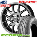 145/80R12 86/84N BRIDGESTONE ECOPIA R710 JP STYLE MJ02 サマータイヤホイール4本セット 【取付対象】