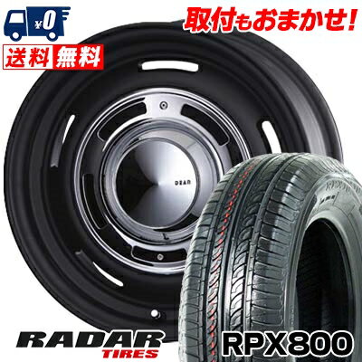 205/55R16 94W XL RADAR RPX800 DEAN CrossCountry サマータイヤホイール4本セット 【取付対象】