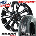 195/40R17 81W XL RADAR RPX800 WEDS LEONIS VR T}[^CzC[4{Zbg ytΏہz