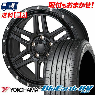 205/55R16 91W YOKOHAMA BLUE EARTH RV03 HI-BLOCK ERDE サマータイヤホイール4本セット 【取付対象】