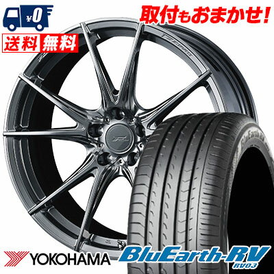 245/40R20 99W YOKOHAMA ヨコハマ BLUE EARTH RV03 ブルーアース RV03 WEDS F ZERO FZ-2 ウェッズ エフゼロ FZ-2 サマータイヤホイール4本セット