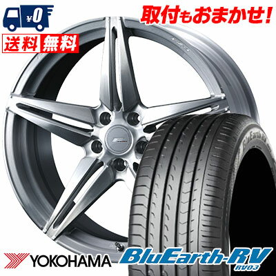 225/45R19 96W YOKOHAMA ヨコハマ BLUE EARTH RV03 ブルーアース RV03 WEDS F ZERO FZ-3 ウェッズ エフゼロ FZ-3 サマータイヤホイール4本セット