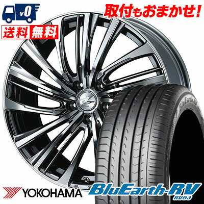 245/40R20 99W YOKOHAMA ヨコハマ BLUE EARTH RV03 ブルーアース RV03 weds LEONIS FS ウェッズ レオニス FS サマータイヤホイール4本セット