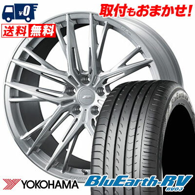 245/40R20 99W YOKOHAMA ヨコハマ BLUE EARTH RV03 ブルーアース RV03 F ZERO FZ-5 エフゼロ FZ-5 サマータイヤホイール4本セット【取付対象】