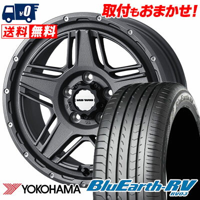 215/50R17 95V YOKOHAMA ヨコハマ BLUE EARTH RV03 ブルーアース RV03 MUDVANCE 07 マッドヴァンス07 サマータイヤホイール4本セット【取付対象】