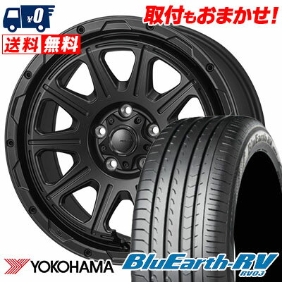 205/55R16 91W YOKOHAMA BLUE EARTH RV03 HI-BLOCK REGULES サマータイヤホイール4本セット 【取付対象】