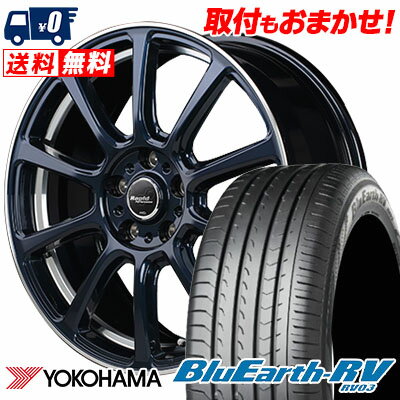 215/45R17 91W YOKOHAMA BLUE EARTH RV03 Rapid Performance ZX10 サマータイヤホイール4本セット 【取付対象】