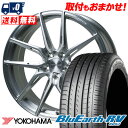 225/40R19 93W YOKOHAMA ヨコハマ BLUE EARTH RV03 ブルーアース RV03 TRAFFICSTAR FORGED TSF-02 トラフィックスター フォージド TSF-02 サマータイヤホイール4本セット