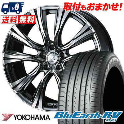 245/40R20 99W YOKOHAMA ヨコハマ BLUE EARTH RV03 WEDS LEONIS VR ウェッズ レオニス VR サマータイヤホイール4本セット 【取付対象】