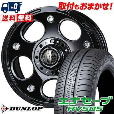 215/60R16 95H DUNLOP ENASAVE RV505 MG DEMON サマータイヤホイール4本セット 【取付対象】