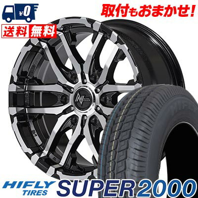 215/70R15 109/107R HIFLY SUPER2000 NITRO POWER M26 CROSS FANG サマータイヤホイール4本セット 【取付対象】