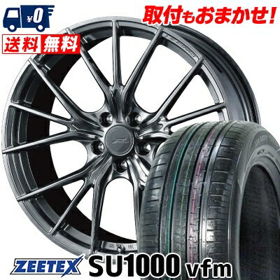 235/60R18 107W XL ZEETEX ZEETEX SU1000 vfm WEDS F ZERO FZ-1 サマータイヤホイール4本セット 【取付対象】