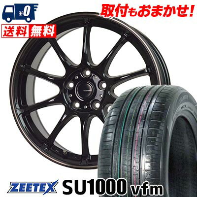 235/60R18 107W XL ZEETEX ZEETEX SU1000 vfm G-SPEED P-07 サマータイヤホイール4本セット 【取付対象】