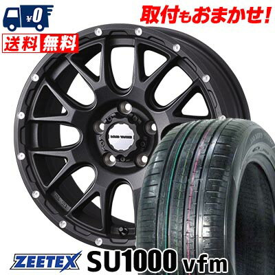 235/60R18 107W XL ZEETEX ZEETEX SU1000 vfm MUDVANCE 08 サマータイヤホイール4本セット 【取付対象】