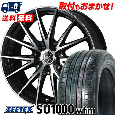 235/60R18 107W XL ZEETEX ZEETEX SU1000 vfm WEDS RIZLEY VS サマータイヤホイール4本セット 【取付対象】