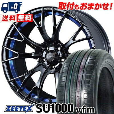 235/60R18 107W XL ZEETEX ZEETEX SU1000 vfm WedsSport SA-20R サマータイヤホイール4本セット 【取付対象】