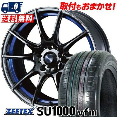 235/60R18 107W XL ZEETEX ZEETEX SU1000 vfm WedsSport SA-25R サマータイヤホイール4本セット 【取付対象】