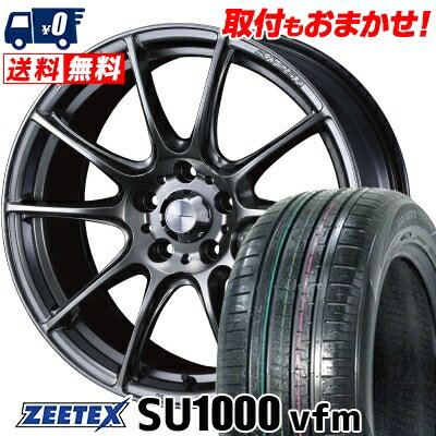 235/60R18 107W XL ZEETEX ZEETEX SU1000 vfm WedsSport SA-25R サマータイヤホイール4本セット 【取付対象】