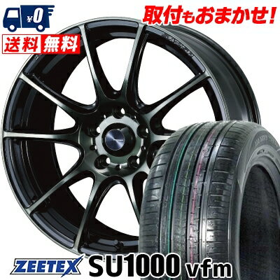 235/60R18 107W XL ZEETEX ZEETEX SU1000 vfm WedsSport SA-25R サマータイヤホイール4本セット 【取付対象】