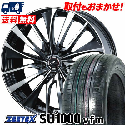 235/60R18 107W XL ZEETEX ZEETEX SU1000 vfm weds LEONIS VT サマータイヤホイール4本セット 【取付対象】