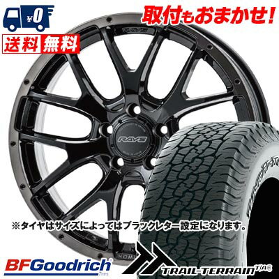 235/60R18 107H XL BFGoodrich TRAIL-TERRAIN T/A HOMURA 2×7FA BLACK CLEAR EDITION サマータイヤホイール4本セット 【取付対象】