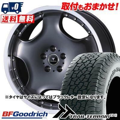 235/60R18 107H XL BFGoodrich TRAIL-TERRAIN T/A NOVARIS ASSETE D1 サマータイヤホイール4本セット 【取付対象】