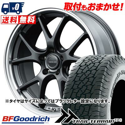 235/60R18 107H XL BFGoodrich TRAIL-TERRAIN T/A VERTEC ONE EXE5 Vselection サマータイヤホイール4本セット 【取付対象】